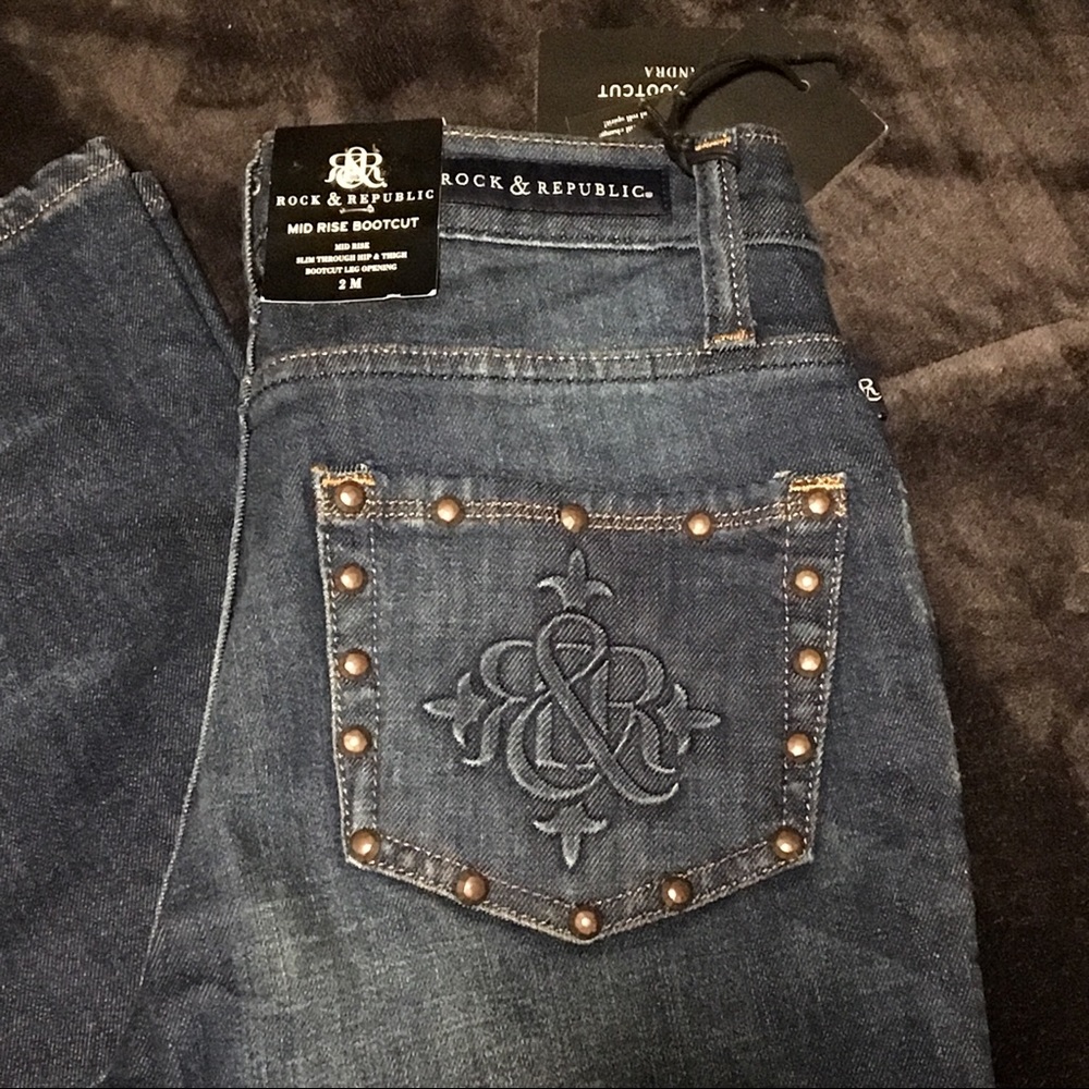 Rock & Republic bootcut Jeans brand new with tags - Picture 2 of 3
